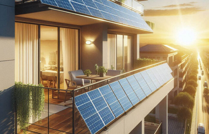 fotowoltaika na balkonach